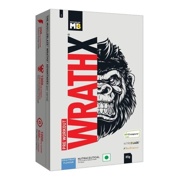 MuscleBlaze Pre Workout WrathX